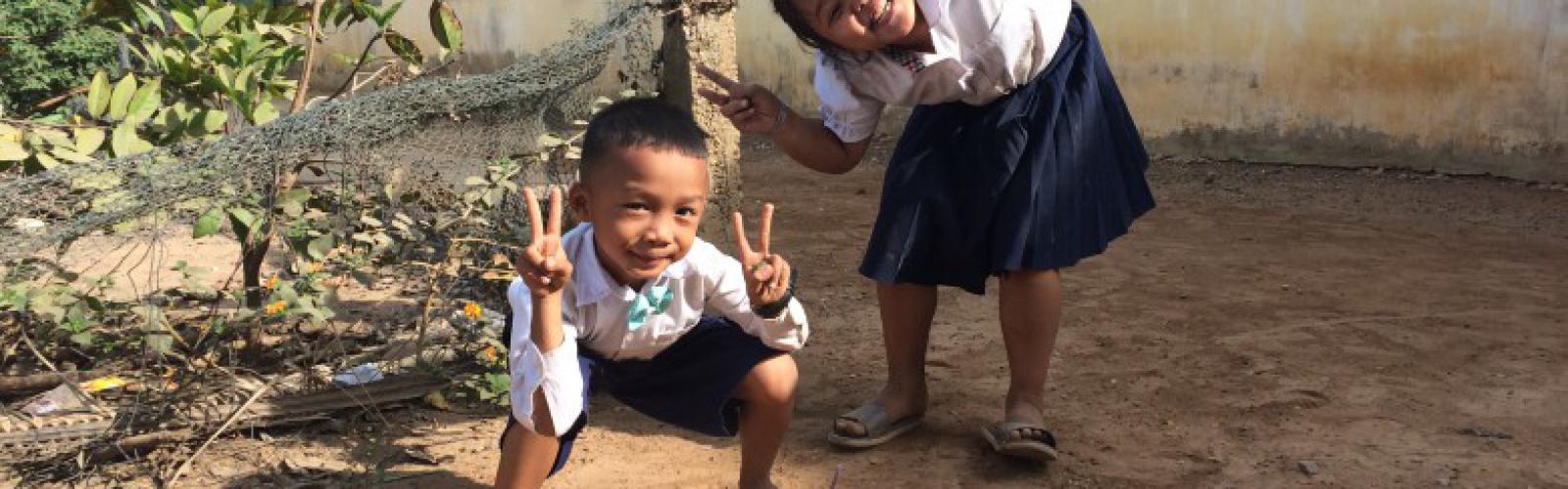 VVOB project rond gender veilige scholen in Cambodja