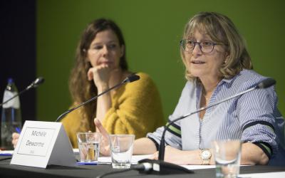 Michèle Deworme, représentante du Ministre de la Coopération au Développement De Croo 